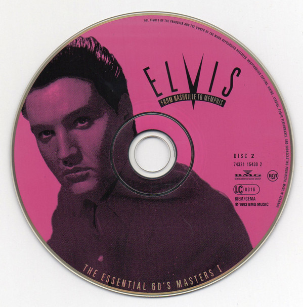 Elvis Presley – From Nashville to Memphis - The Essential 60's Masters I (5CD-box Germany 1993) - Image 7