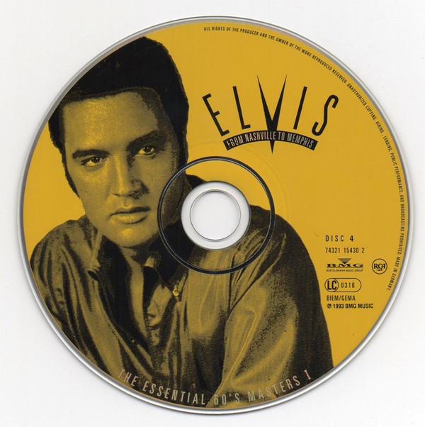 Elvis Presley – From Nashville to Memphis - The Essential 60's Masters I (5CD-box Germany 1993) - Image 13
