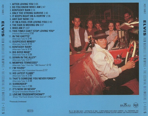 Elvis Presley – From Nashville to Memphis - The Essential 60's Masters I (5CD-box Germany 1993) - Image 15