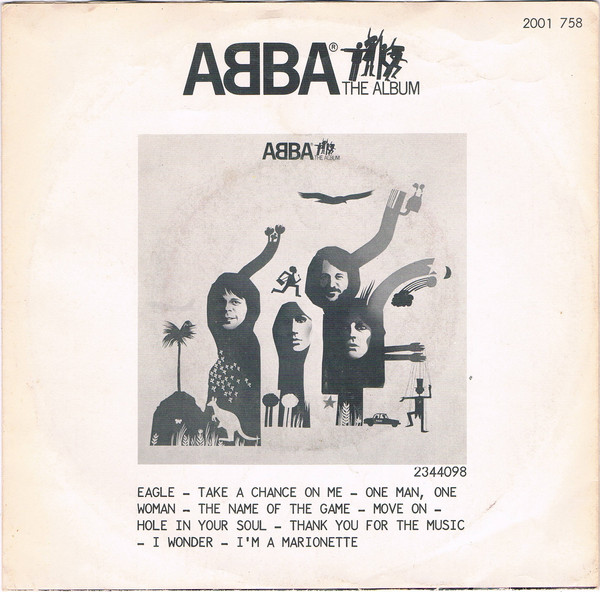 ABBA – Take a Chance On Me (7"si NL 1978) vg++/vg - Image 2