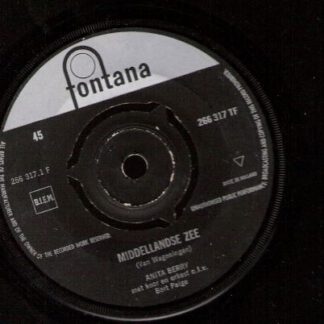 Anita Berry – Middellandse Zee (7"si NL 1962) vg+/vg+