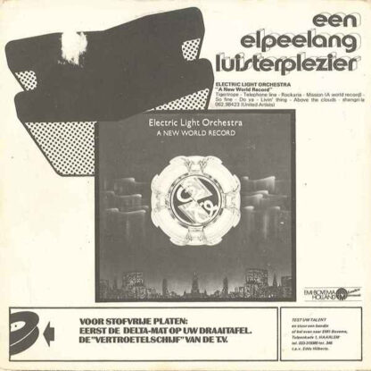 Electric Light Orchestra ‎– Livin' Thing (7"si NL 1976) vg+/nm - Image 2