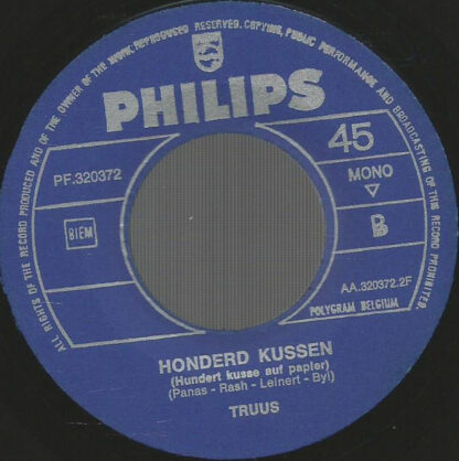 Truus ‎– Achter de Coulissen van Parijs (7"si Belgium 1969) Zeldzaam!!! - Image 4