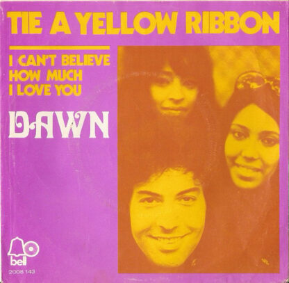 Dawn ‎– Tie A Yellow Ribbon (7"si NL 1973) vg++/nm-
