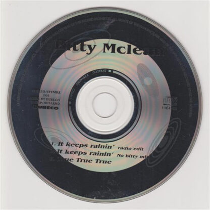Bitty McLean ‎– It Keeps Rainin' (Tears From My Eyes) CD-maxi si 1993 - Image 3