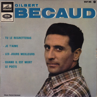 Gilbert Bécaud ‎– Tu Le Regretteras (7"EP NL 1965)