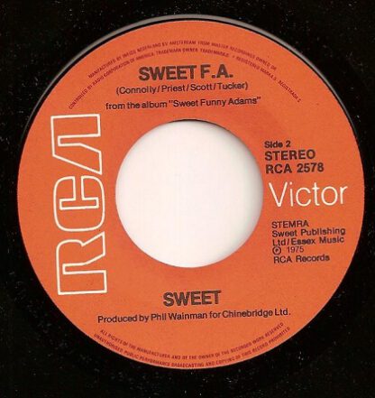 (The) Sweet - Action (7"si NL 1975) vg+ - Image 2