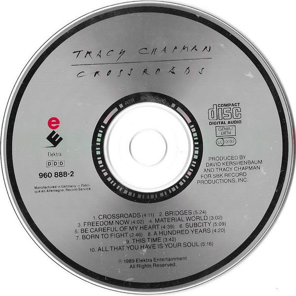 Tracy Chapman - Crossroads (CD Germany 1989) nm/nm - Image 3