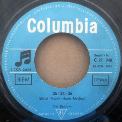 The Shadows ‎– Kon-Tiki (7"si Germany 1961) - Image 2