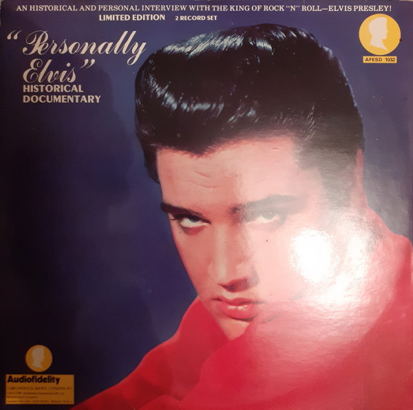 Elvis Presley – Personally Elvis (2LP UK 1981) Very Limited Edition 2 Record Set!! 4 sides of Rare Interviews - Image 4
