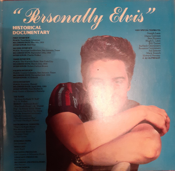 Elvis Presley – Personally Elvis (2LP UK 1981) Very Limited Edition 2 Record Set!! 4 sides of Rare Interviews - Image 3