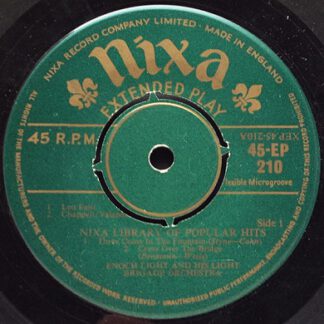 Enoch Light and his Light Brigade Orchestra - EP Three coins in the Fountain / Little Things Mean a Lot (7"EP UK 1954) Nixa Library of Popular Hits