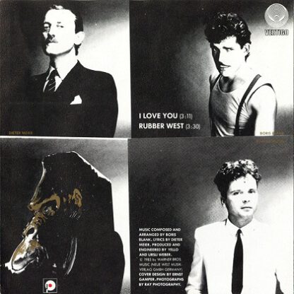 Yello ‎– I Love You (7"si NL 1983) - Image 2