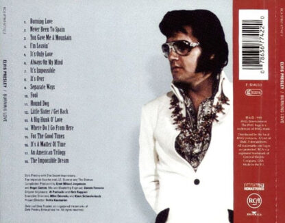 Elvis Presley - Burning Love (CD UK 1999) - Image 2
