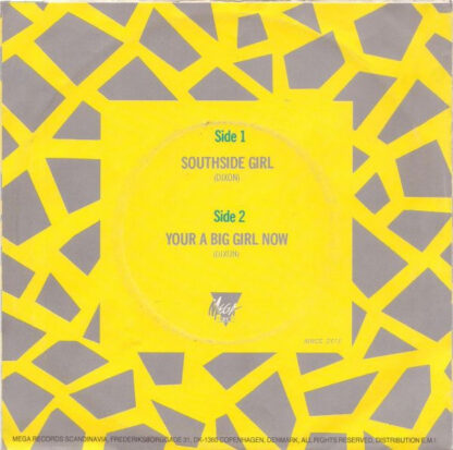 Don Dixon ‎– Southside Girl (7"si Denmark 1986) - Image 2