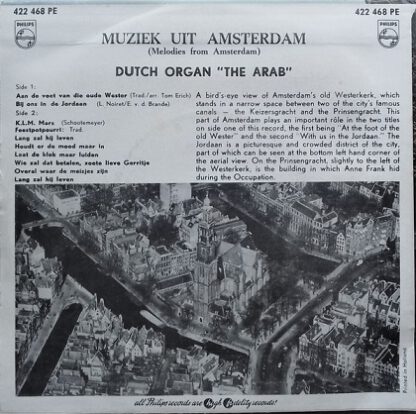 Draaiorgel "De Arabier" ‎– Muziek Uit Amsterdam (7"EP NL 1959) - Image 2