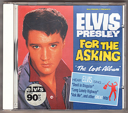 Elvis Presley – For The Asking (The Lost Album) CD Germany 1990