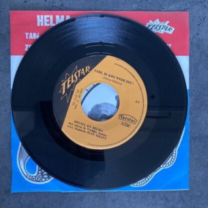 Helma en Selma ‎– Tabé, Ik Kies Weer Zee! / Zeeman, Oh, Zeeman (7"si NL 1965) Vroege Telstarrr Topperrr! - Image 3