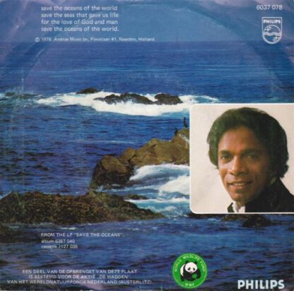 Kamahl – Save the Oceans of the World (7"si NL 1976) - Image 2