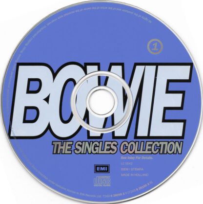 David Bowie – The Singles Collection (CD NL 1993) vg+/nm- CD1 ONLY!! - Image 3