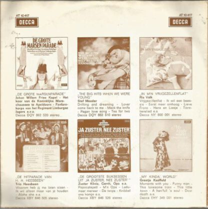 Marty ‎– Grootvaders Klok / Trompet Polka (7"si NL 1970) nm/vg+ - Image 2
