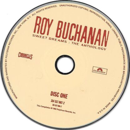 Roy Buchanan ‎– Sweet Dreams: The Anthology (2CD US 1992) nm/nm - Image 4