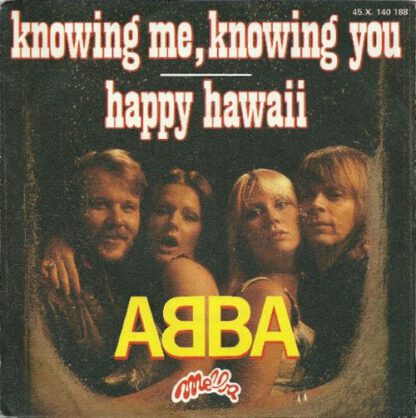 ABBA ‎– Knowing Me, Knowing You (7"si France 1977) vg++/vg++