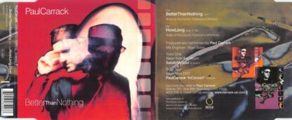 Paul Carrack ‎– Better Than Nothing / How Long 11:56 min. live version! (CD-maxi si Germany 2002) - Image 2