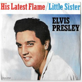 Elvis Presley ‎– (Marie's the Name) His Latest Flame / Little Sister (7"si UK 1977, reissue) vg++/vg+