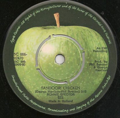 Ronnie Spector ‎– Try Some, Buy Some (7"si NL 1971) Written by George Harrison - Image 2