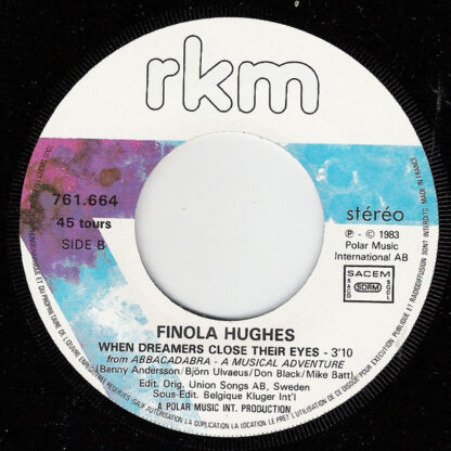 Elaine Paige – Like an Image Passing By (7"si France 1983) From the musical "Abbacadabra" based on ABBA-songs vg++/vg+ - Image 4