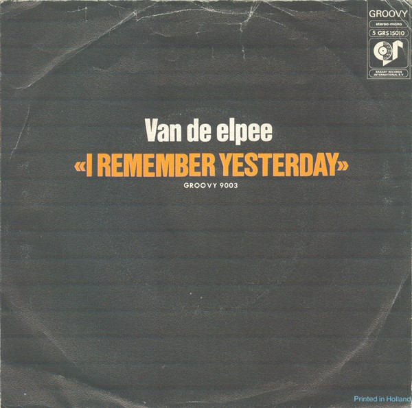 Donna Summer – I Remember Yesterday (Part 1 & 2) 7"si NL 1977 nm/vg+ - Image 2