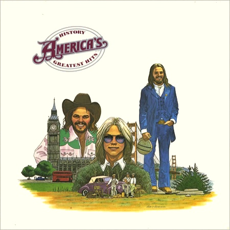 America – History - America's Greatest Hits (LP NL 1975) g+/vg+
