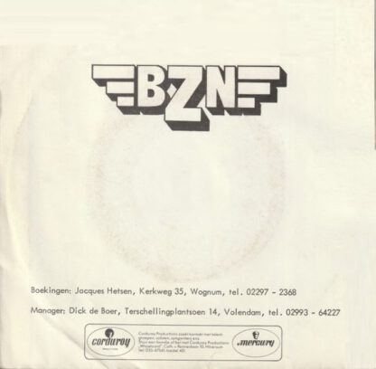 BZN ‎– The Clown (7"si NL 1977) nm/vg+ - Image 2