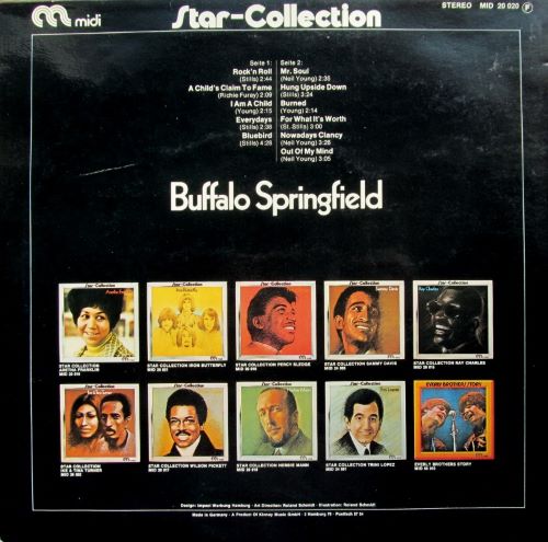 Buffalo Springfield – Star-Collection (LP Germany 1972) vg+/vg++ - Image 2