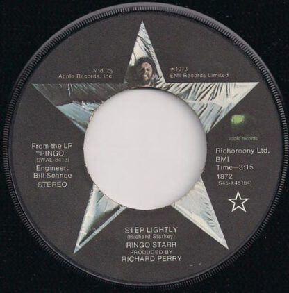 Ringo Starr ‎– Oh My My (7"si US 1974) vg++/vg - Image 2