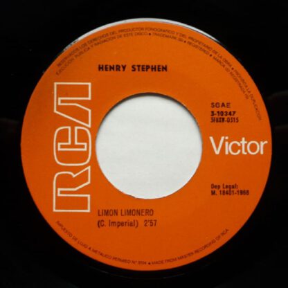 Henry Stephen – Limon Limonero / Hang on Sloopy (7"si NL 1968) vg+/vg++ - Image 2