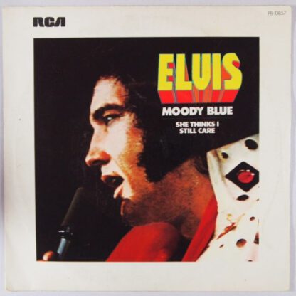 Elvis Presley ‎– Moody Blue (7"si France 1976) nm/vg++