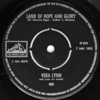 Vera Lynn ‎– Land of Hope and Glory / From the Time You Say Goodbye (7"si NL 1963) vg
