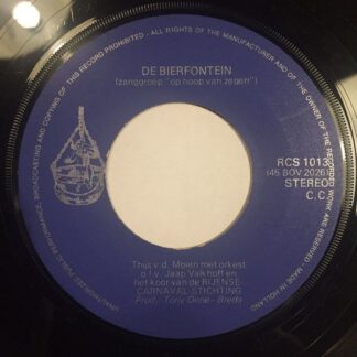 Thijs van der Molen met Orkest o.l.v. Jaap Valkhoff – De Blaaskapel / De Bierfontein (7"si NL 1977) vg