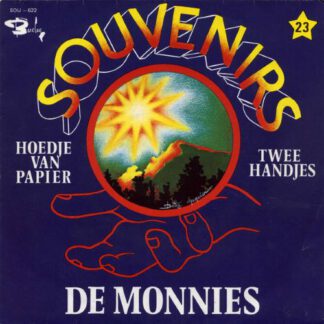 De Monnies – Hoedje van Papier (7"si Belgium 1976) g+/vg