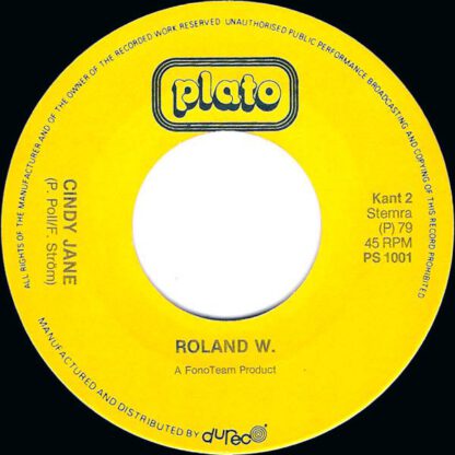 Roland W. ‎– Monja (7"si NL 1979) re-release - Image 2