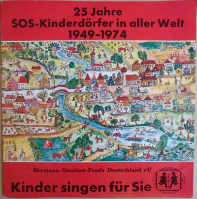 SOS Kinderdorf - Kinder - Singen Fur Sie (7"mini-lp Germany 1974) vg+/vg++