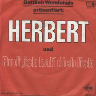 Gottlieb Wendehals ‎– Herbert (7"si Germany 1979) vg+/g