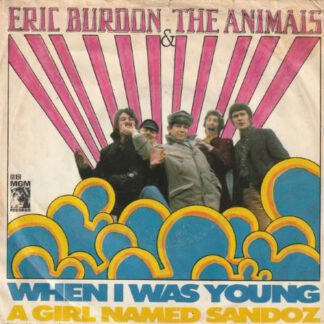 Eric Burdon & The Animals ‎– When I Was Young (7"si Germany 1967) vg+/vg