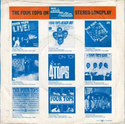 The Four Tops ‎– Do What You Gotta Do (7"si NL 1969) vg+/g+ - Image 2