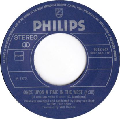 Harry van Hoof / Piet Souer – Once Upon a Time in the West (7"si NL 1976) vg++/vg+ - Image 3