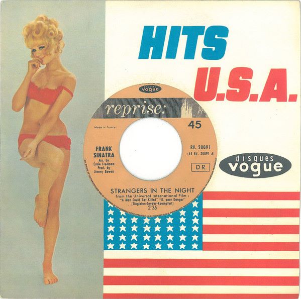 Frank Sinatra – Strangers in the Night (7"si France 1966) vg++/vg++