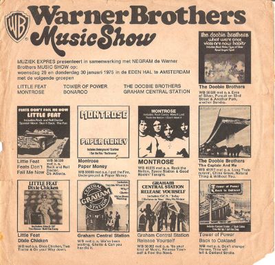 Various – Muziek Expres Primeur-Plaat (7" 33 1/3 rpm flexi-disc NL 1974) Promo-plaatje vg/vg - Image 2