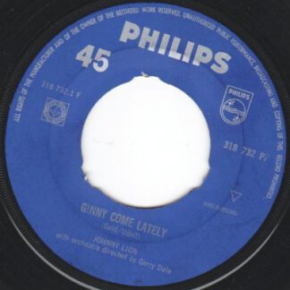 Johnny Lion ‎– Ginny Come Lately (7"si NL 1962) vg